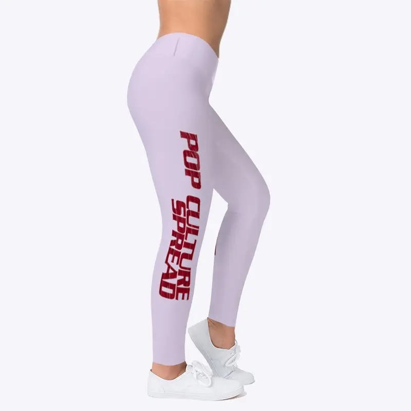 Popculturespread LW logo leggings  