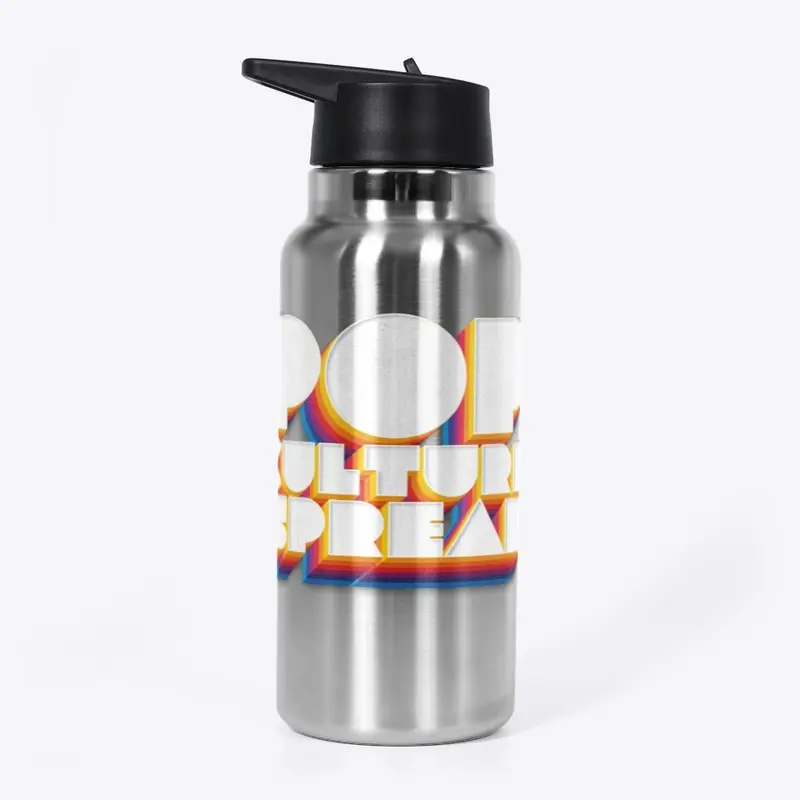 Retro Logo water bottle 