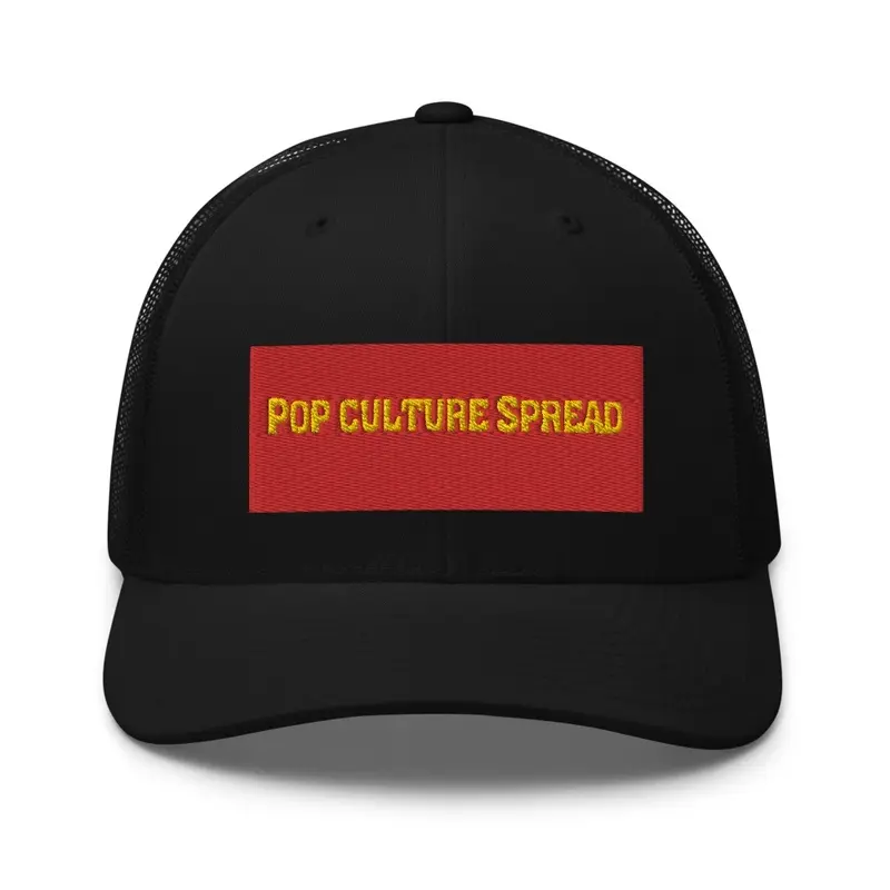 Popculturespread PF logo Trucker Hat 